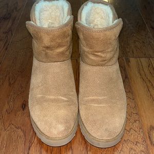 Ugg boots with elevated heel